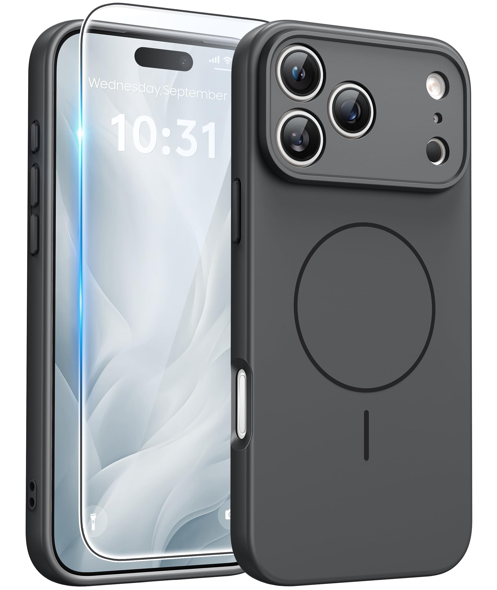 FNTCASE for iPhone 18 Pro Max Case / 17 Pro Max Case, Fit for Magsafe