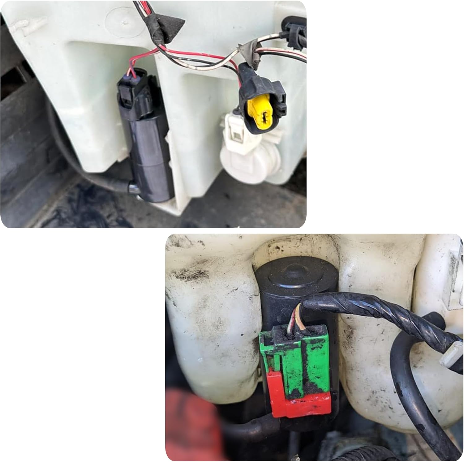 Front Windshield Washer Fluid Pump Motor Replacement for BMW X1 X2 X6 X7, 1pc