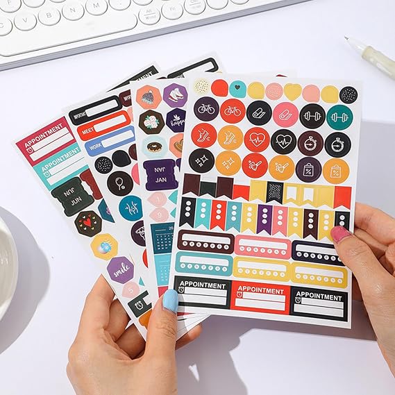 2026 Wall Calendar Academic Planner Stickers Planning Organizing | 2026 Large Wall Calendar Agenda for Homes Offices Schools Classrooms Dorms Apartments Students Teachers Families Christmas