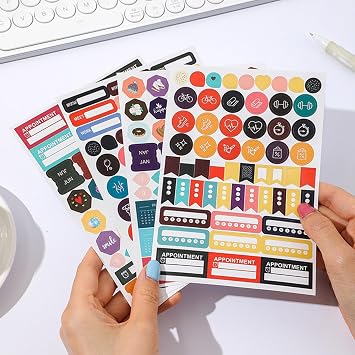 2026 Wall Calendar Academic Planner Stickers Planning Organizing | 2026 Large Wall Calendar Agenda for Homes Offices Schools Classrooms Dorms Apartments Students Teachers Families Christmas