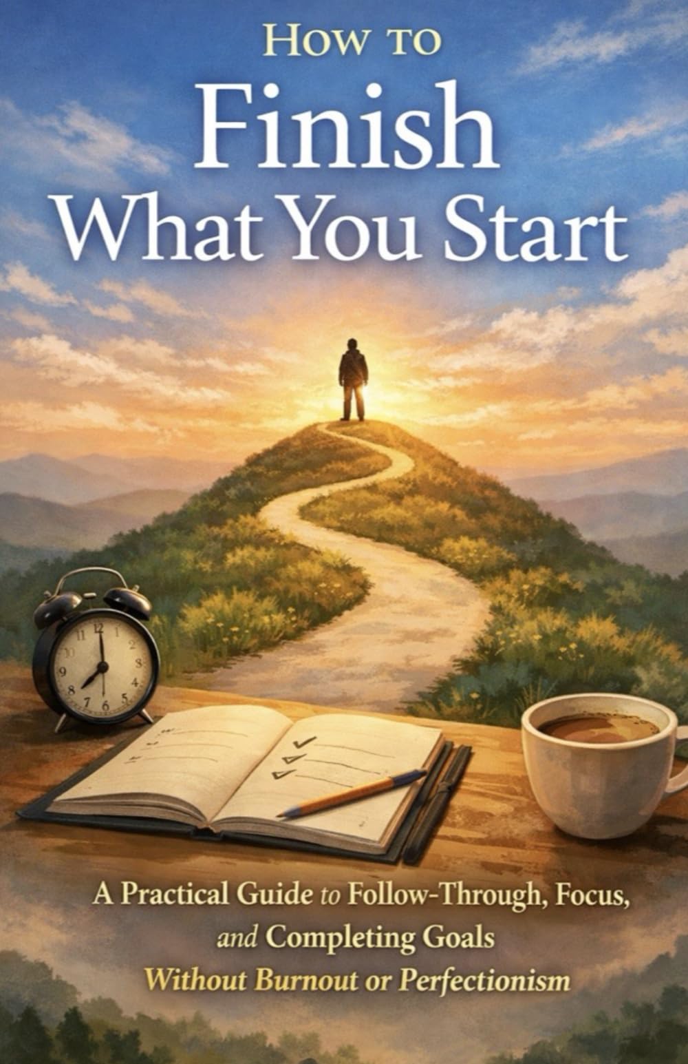 How to Finish What You Start: A Practical Guide to Follow-Through, Focus, and Completing Goals Without Burnout or Perfectionism