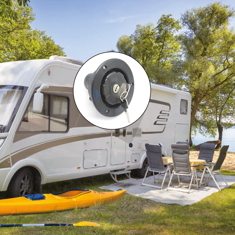 Tappo Ingresso Acqua Bloccabile In Plastica Per Camper E Roulotte - Foto 13