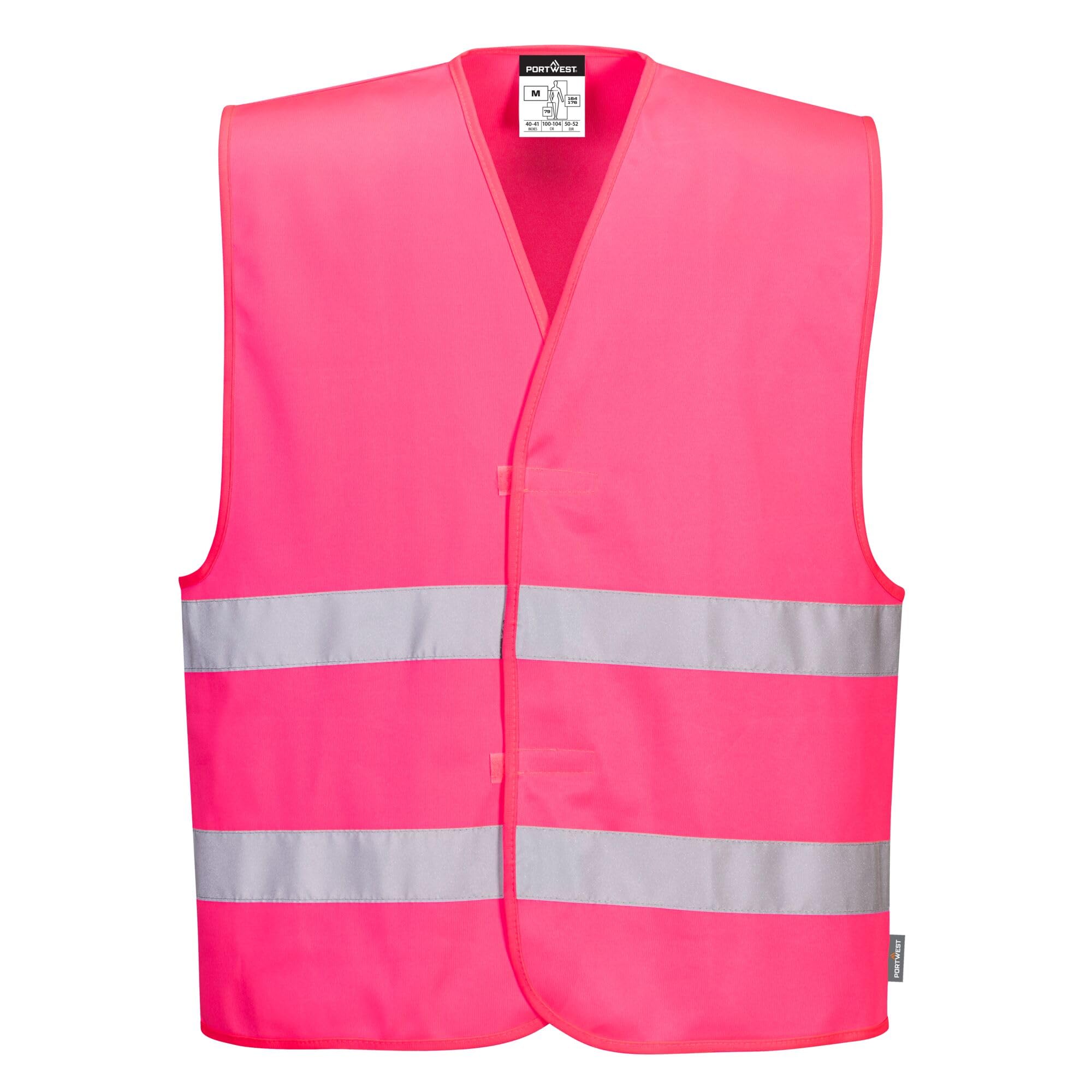 Portwest F474 Iona Hi-Vis Vest Reflective Lightweight Breathable