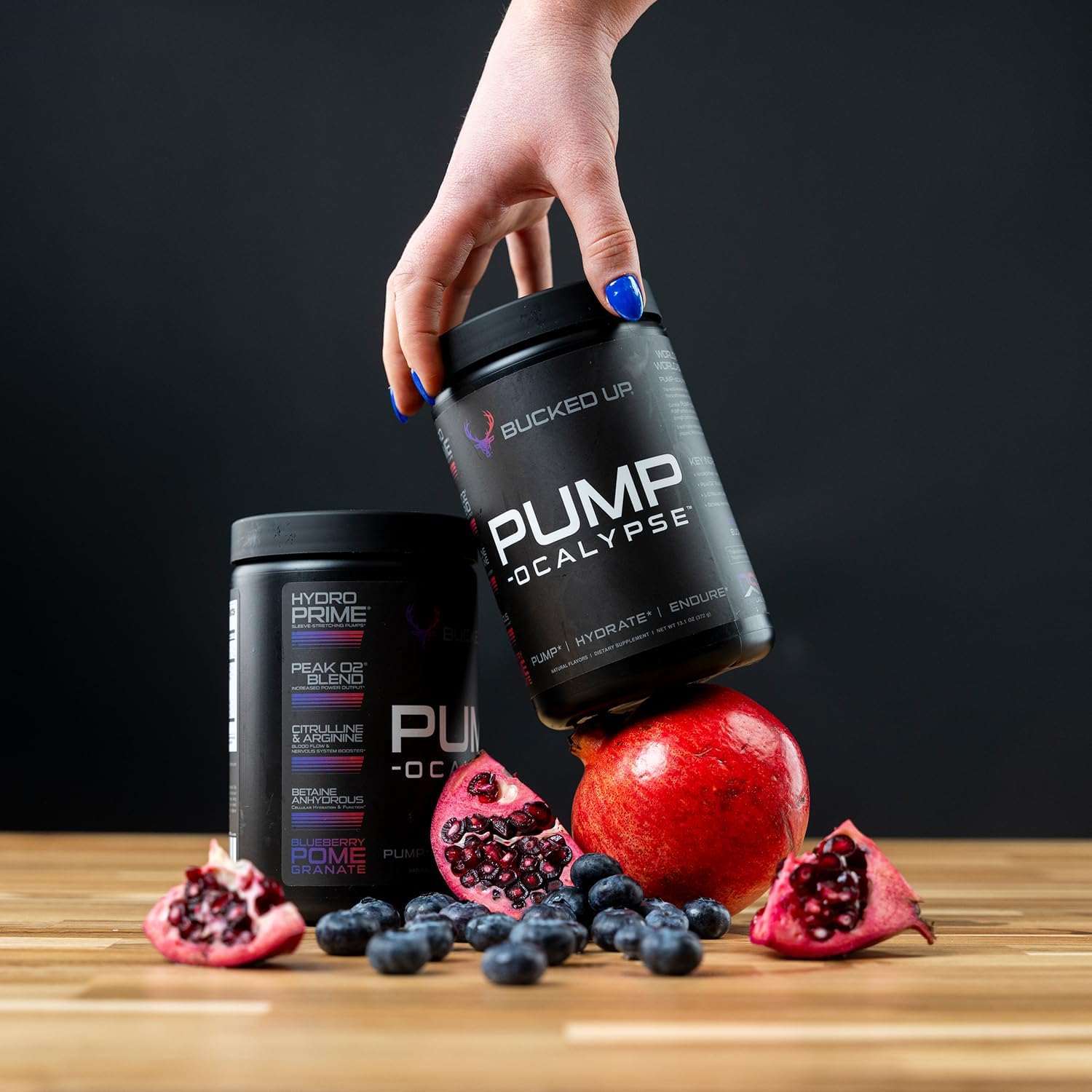 Pump-ocalypse Blueberry Pomegranate | Nitric Oxide, L Arginine Supplement | Citrulline Malate, GlycerPump | Ultimate N.O. Booster | Lean Muscle Support | Blood Flow, Vascularity, Hydration, Endurance - Image 8