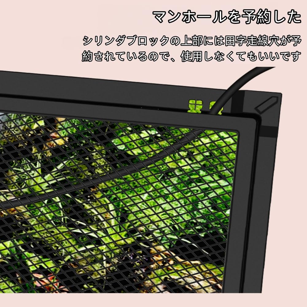 Amazon | VJR爬虫類飼育ケージ 両開きフロントドア 爬虫類飼育ケージ