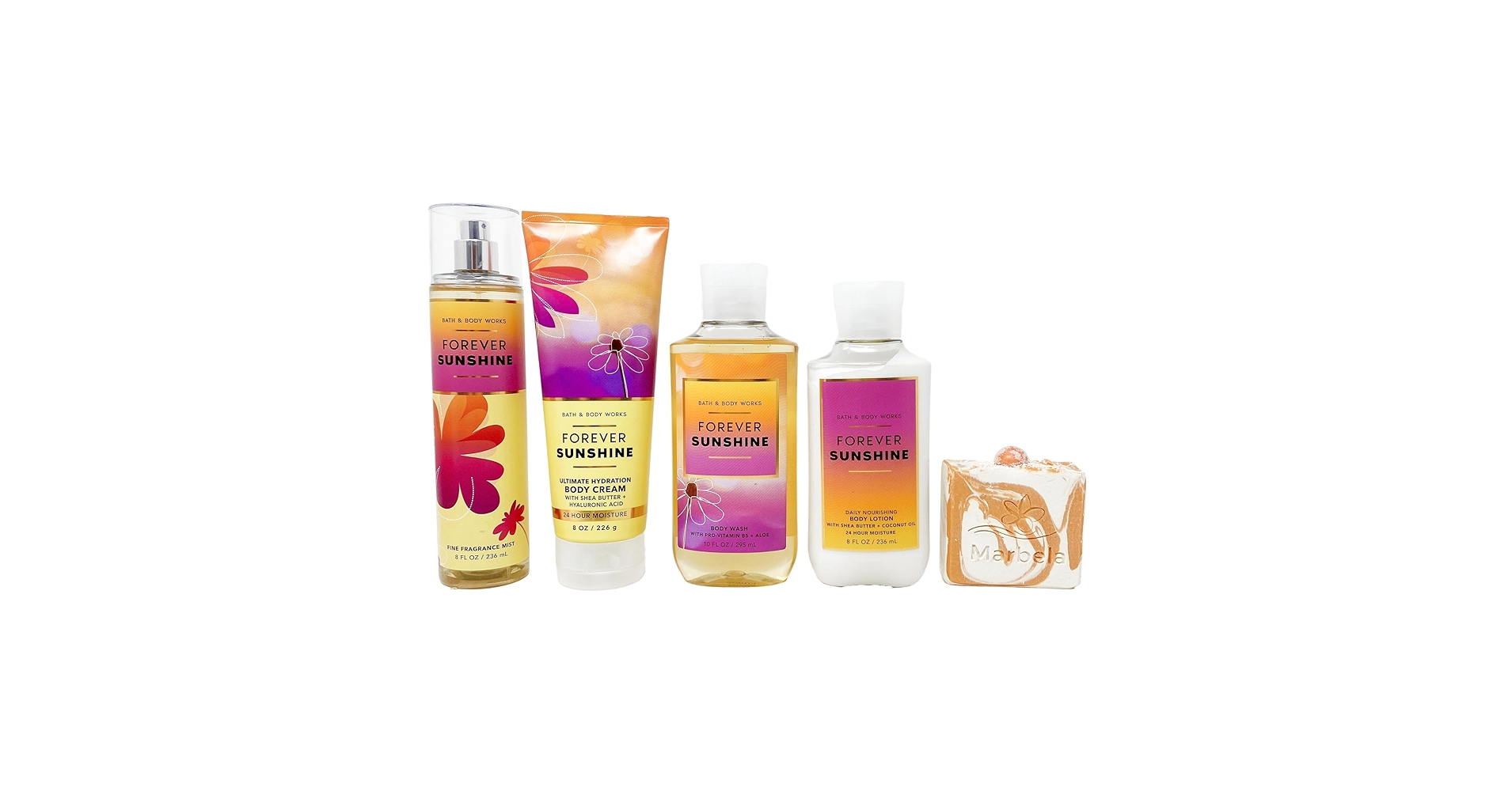 Amazon.com: Bath & Body Works Forever Sunshine - Deluxe Gift