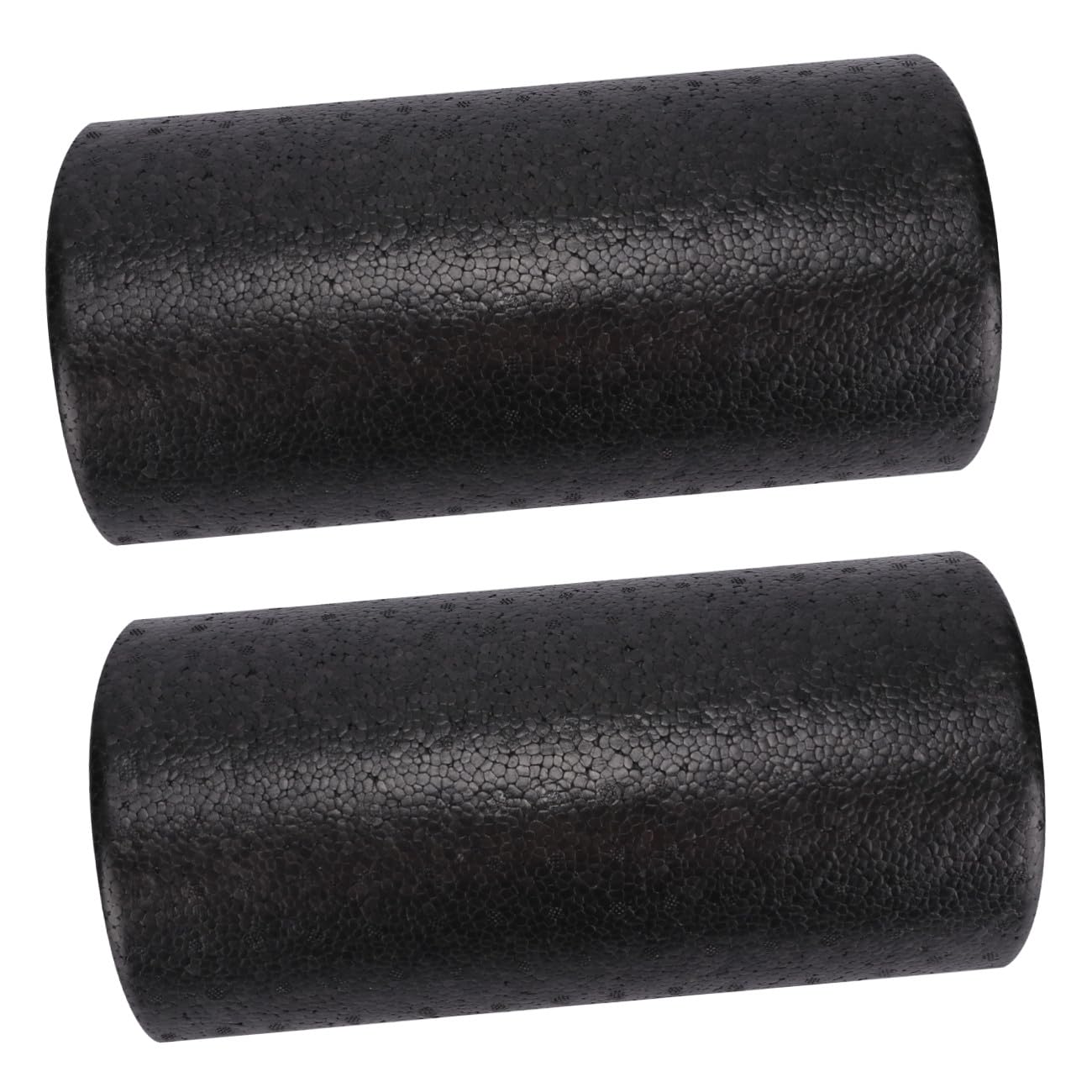 Healifty 2pcs Epp Pressure Point Yoga Column Muscle Massage Roller for Deep Tissue Therapy and Fitness, Half-Round Foam Roller Suitable for Pilates and Balance Training
