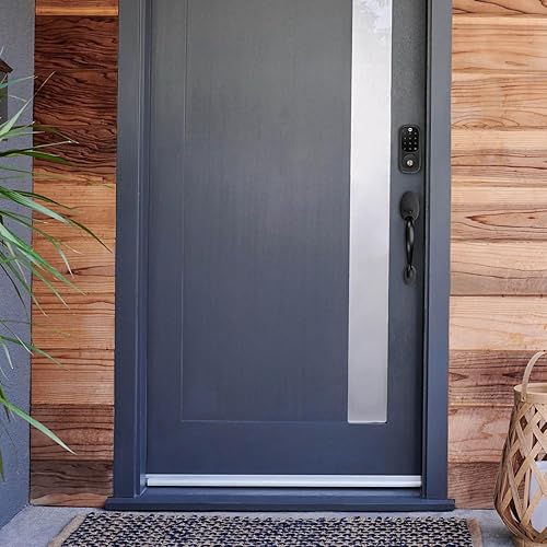 Miniatura 3 de Yale Assure Lock con Z-Wave, cerrojo inteligente de gamuza negra para pantalla táctil funciona con alarma de anillo, Samsung SmartThings, Wink