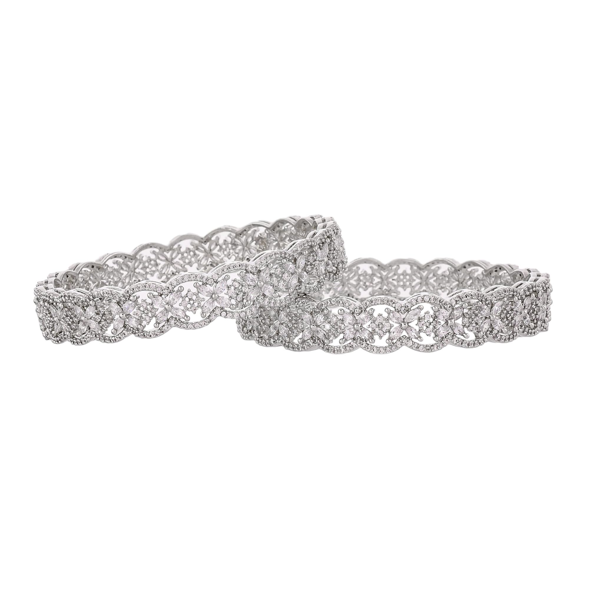 VOYLLA Elegance Shimmery Bangles For Women (B0CR1G69FR) Amazon Price History, Amazon Price Tracker