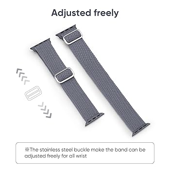その他 Apple - Apple Watch 44mm Braided Solo Loop Band Braided Solo Loop Compatible with Apple Watch Band 38mm 40mm