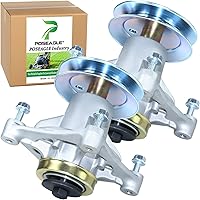 Vista 21 de 604214 Conjunto de husillo con espaciador de polea 604123 y kit de herramientas de montaje para tractores de césped Hustler Raptor de 34", 36", 42