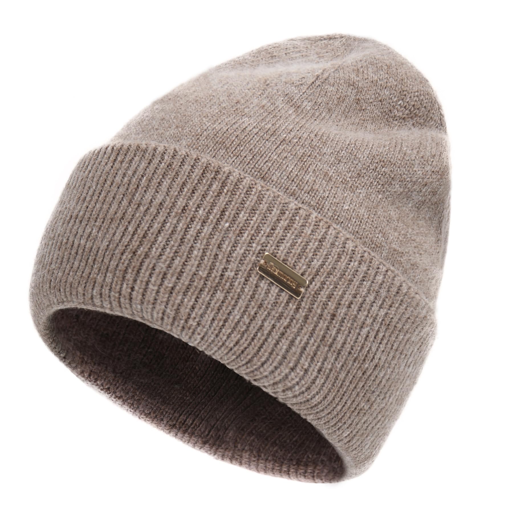 jaxmonoy Knit Beanies Winter Hats for Women and Men Soft Warm Double Layer Ladies Skull Beanie caps