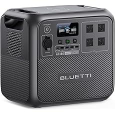 BLUETTI Solar Generator AC500 & B300K Expansion Battery, 2764.8Wh LiFePO4 Battery Generator w/ 6 5000W AC Outlets (10KW Peak), 50A NEMA 14-50R, Modular Power System for Home Use, Emergency