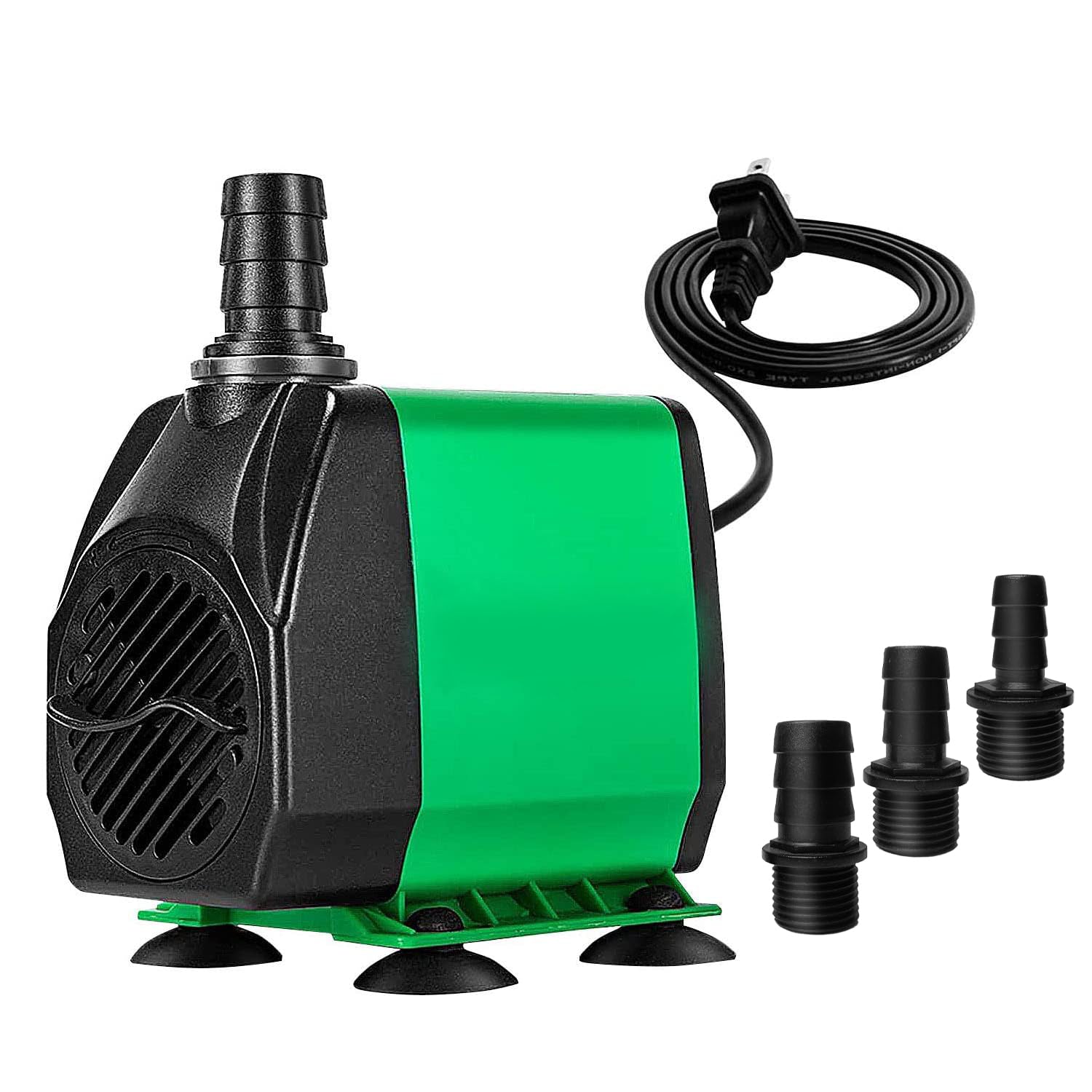 水中ポンプ 45W 吐出量3000L/H 110V 調整可能 最大揚程3M 静音設計 IPX8防水仕様 循環ポンプ 給水・排水ポンプ 水族館給水 水槽水循環
