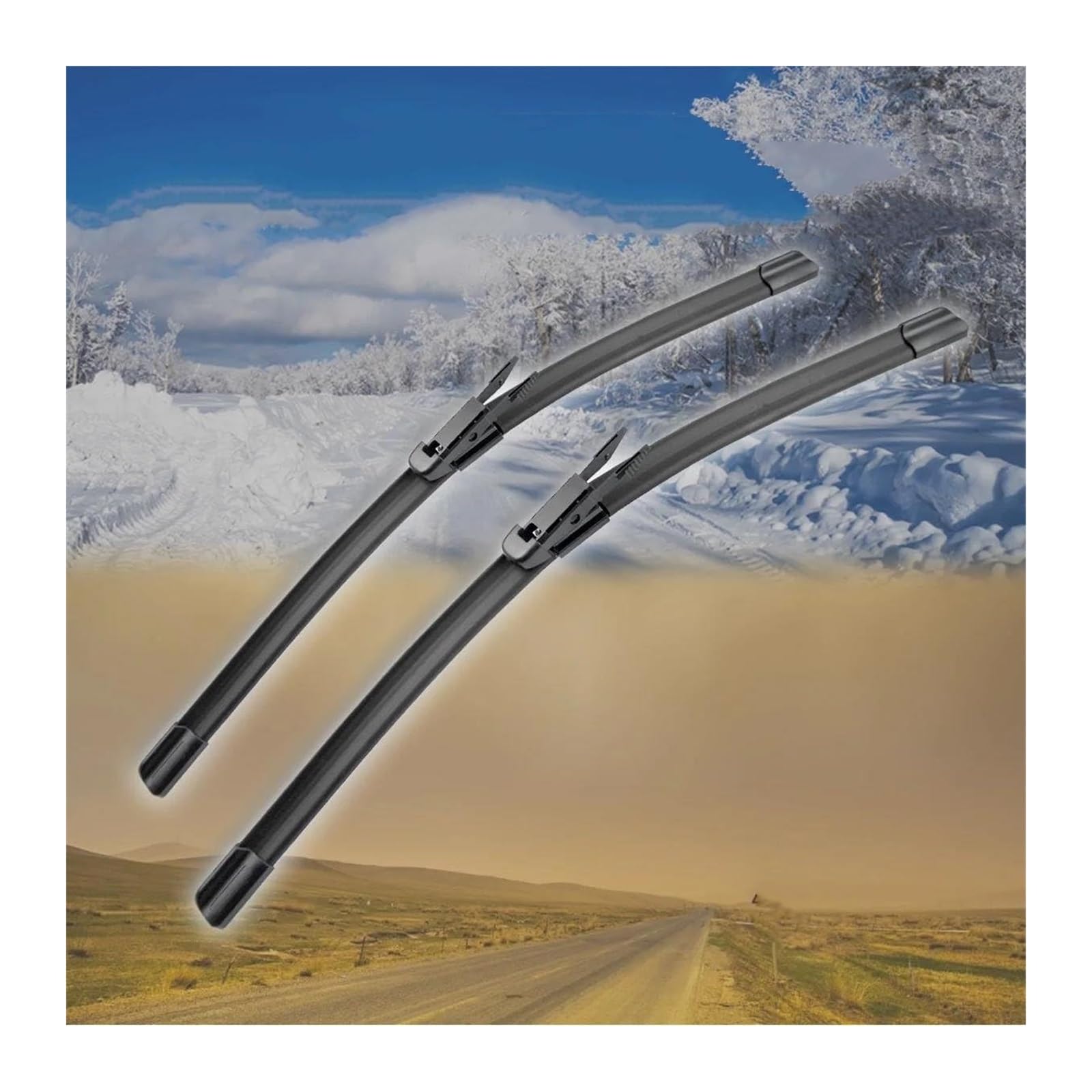 Spazzole Tergicristallo Per T&oyota Per Tundra Per Sequoia 2007-2017 Parabrezza Parabrezza Finestra 26 "+ 23" Spazzole Tergicristallo Auto Spazzole Tergicristallo Anteriori