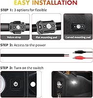 Vista 6 de ANGU OFFROAD - Luz LED UTV, luz universal para barra enrollable, luz de lectura interior para camiones, ATV, Polaris RZR, Can Am Boats, vehículos