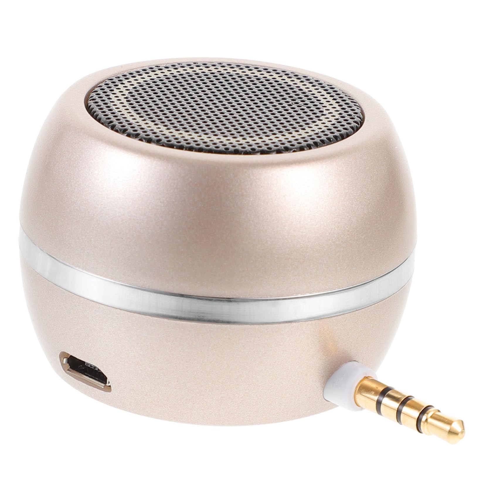 KOMBIUDA Wired Speaker with Audio Input USB Rechargeable Compact Voice Box for Desktop High Strength Shell for Enhanced Durability Portable Sound for Music