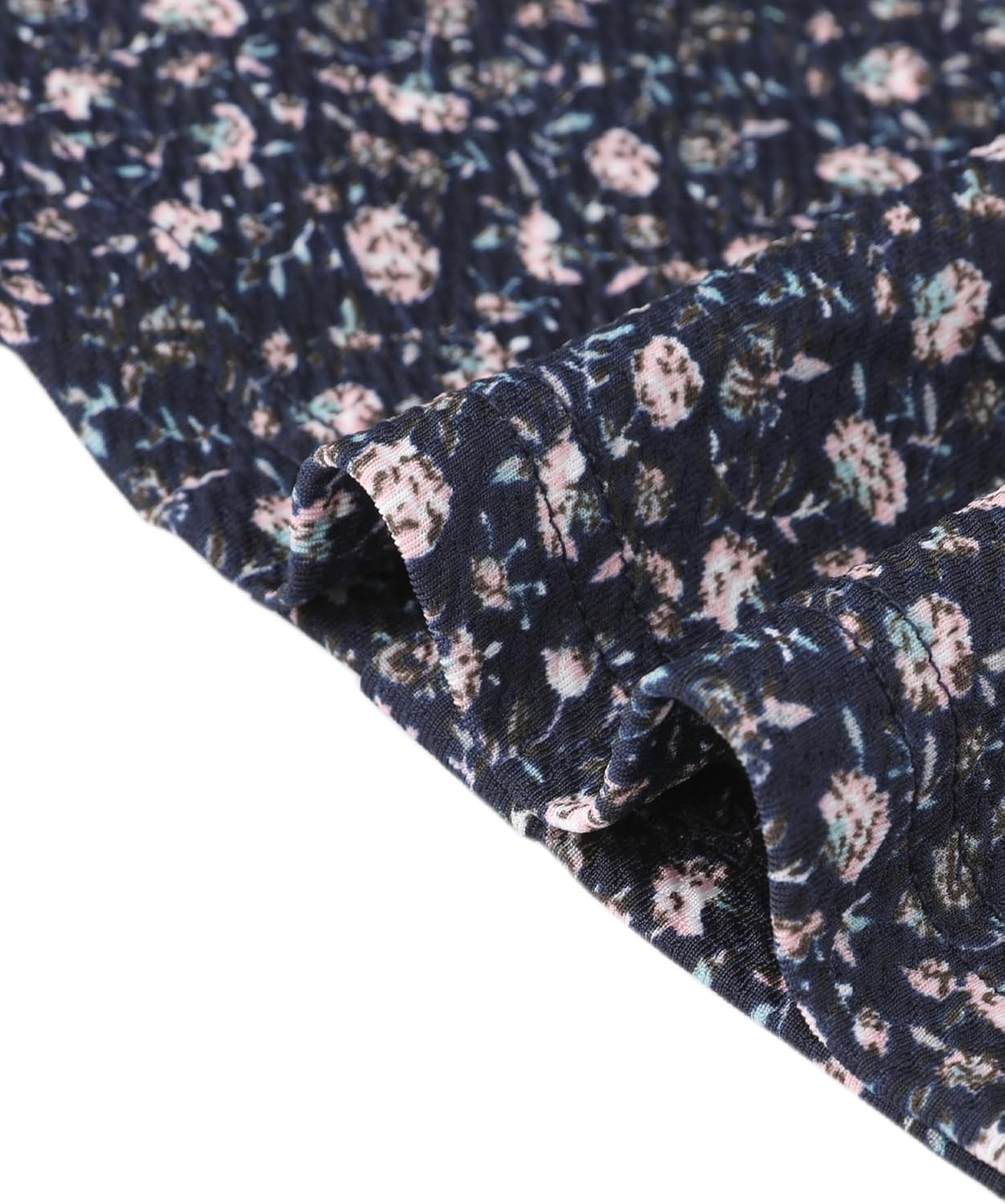 Allegra K Floral Tank Dress for Women's A-Line Sleeveless Wide Strap High Waist Mini Sundress - Image 5