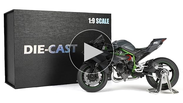 KAWASAKI H2 1/9 スケールバイクフィギュア Diecast Amazon.com: Risopen 1:9 Motorcycle Model for Kawasaki Ninja