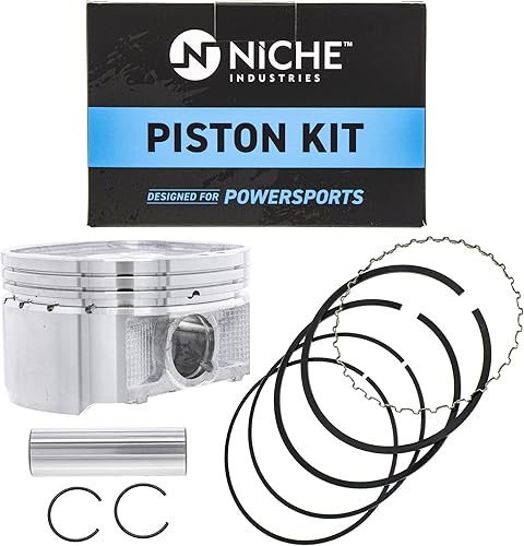 Miniatura 4 de NICHE Kit de anillo de junta de pistón de orificio estándar para Polaris Sportsman Scrambler Magnum Big Boss 500 2x4 4x4 1996-2010