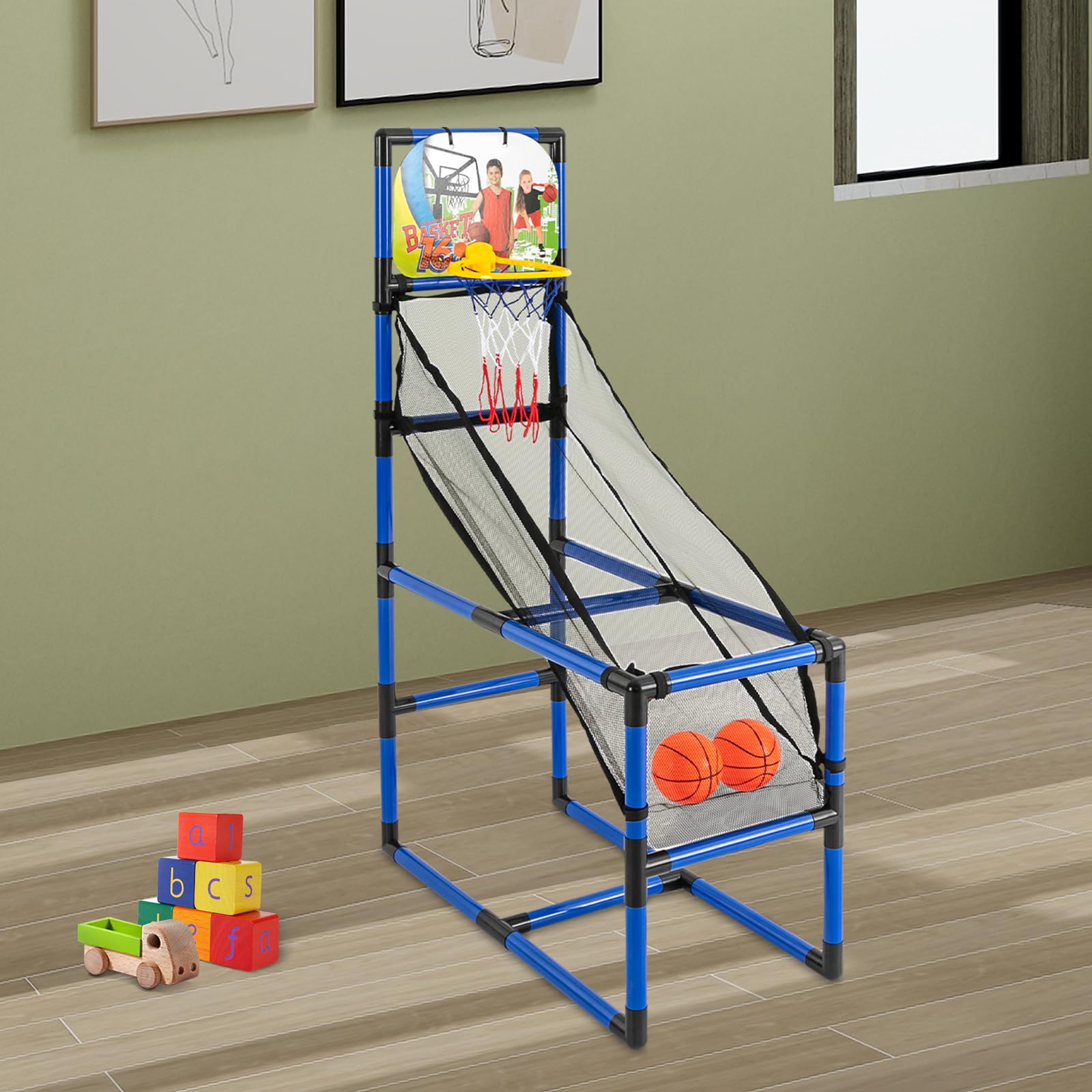 Machine de basket-ball Arcade - Pliable - Jeu de basket-ball électronique