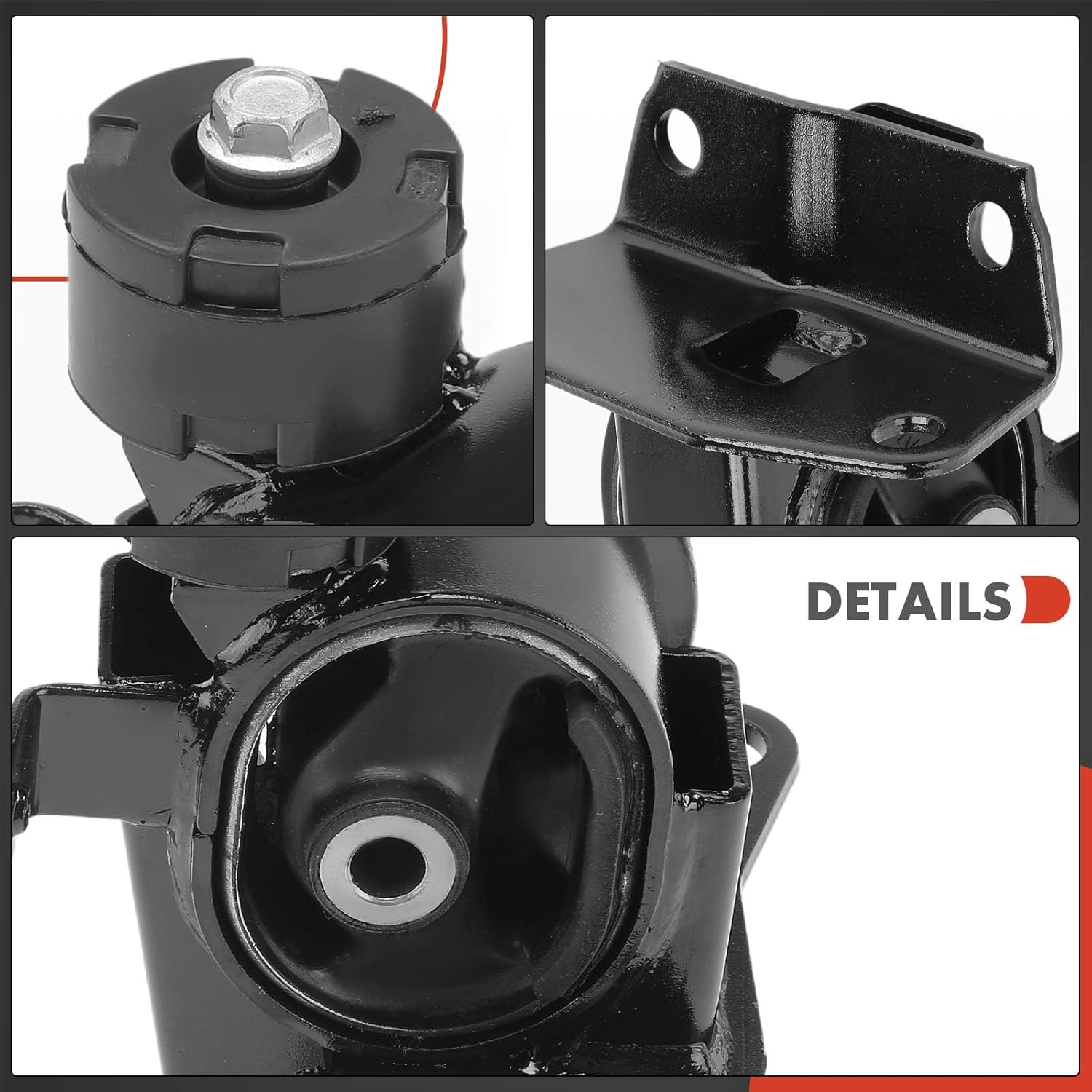A-Premium Transmission Mount Compatible with Toyota Corolla, Matrix & Pontiac Vibe, 2003-2008, 1.8L