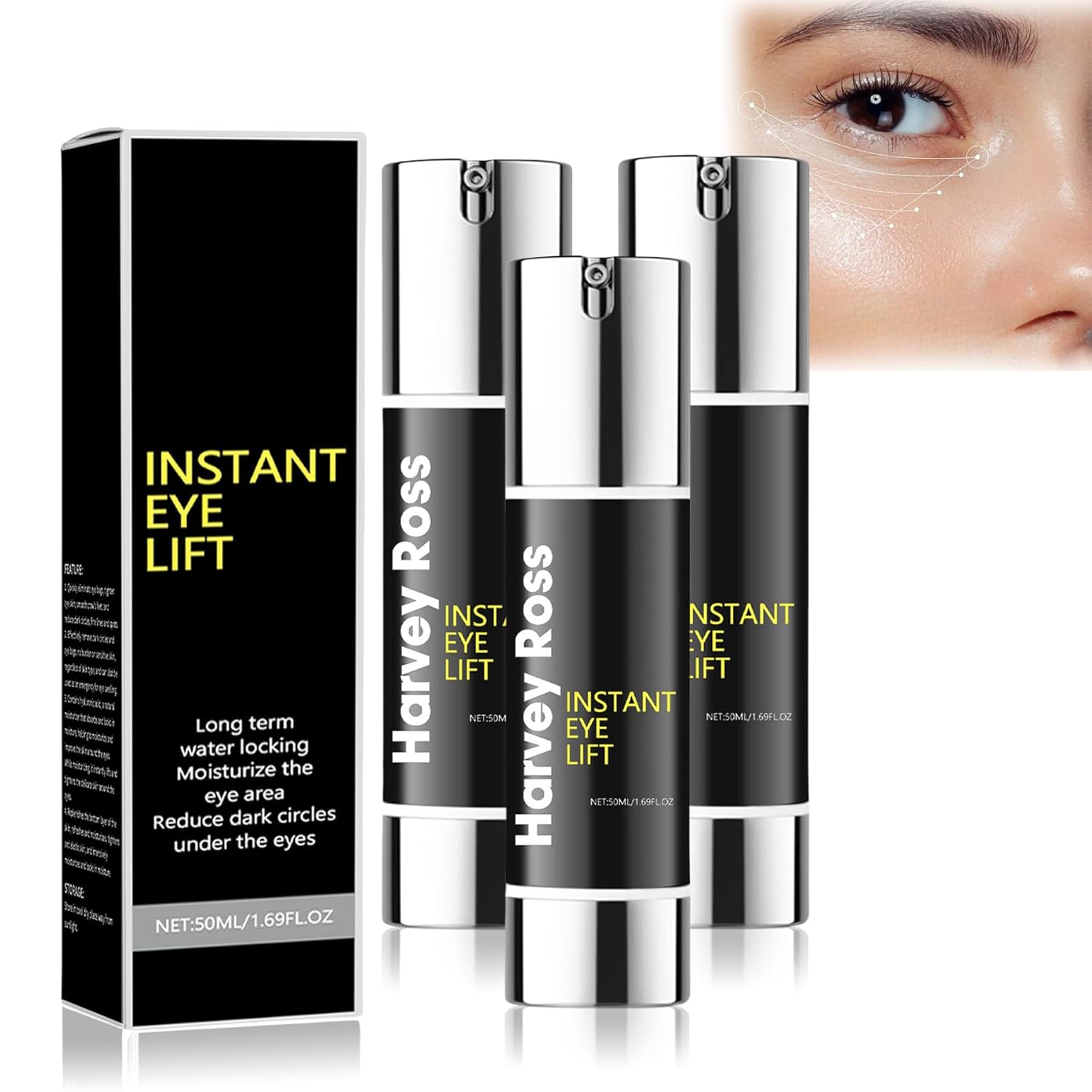 Harvey Ross Instant Lift Eye Cream, Harvey Ross Eye Lift