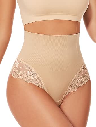 SURE YOU LIKE Shapewear Slip Modellante Vita Alta - Controllo Pancia E Cosce, Antirotolamento
