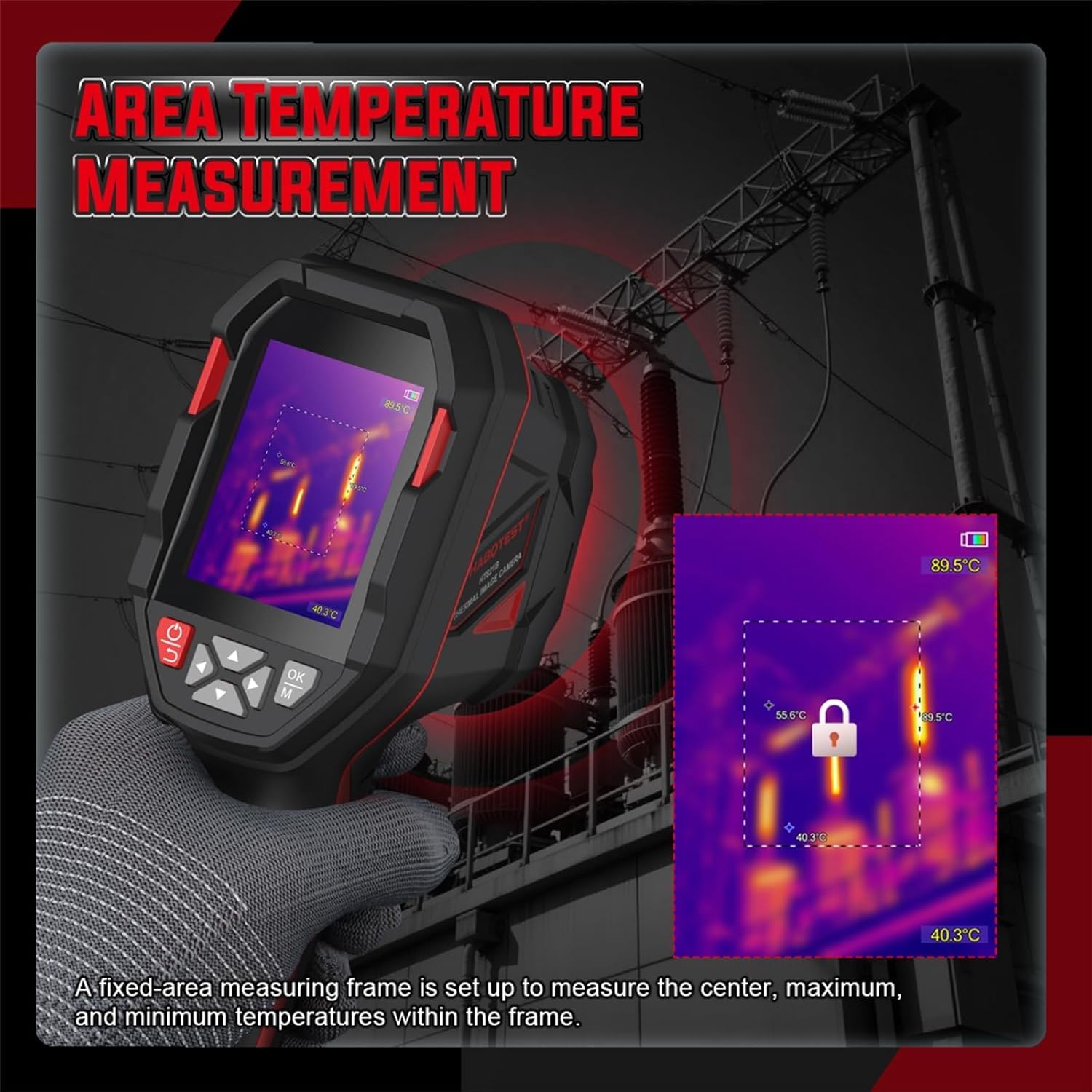 Amazon.co.jp: HT821A rechargeable thermal imaging camera -20 ℃~550