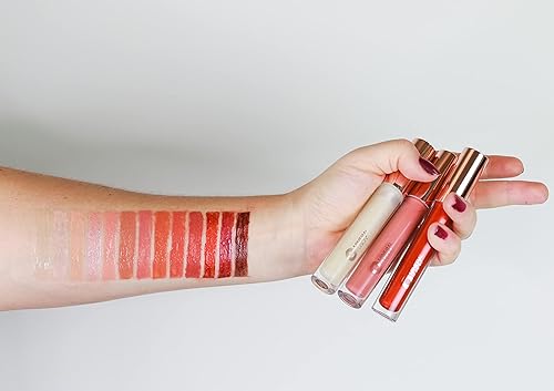 Miniatura 7 de Mineral Fusion Hydro-Shine - Brillo de labios, Barcelona, 0.15 onzas