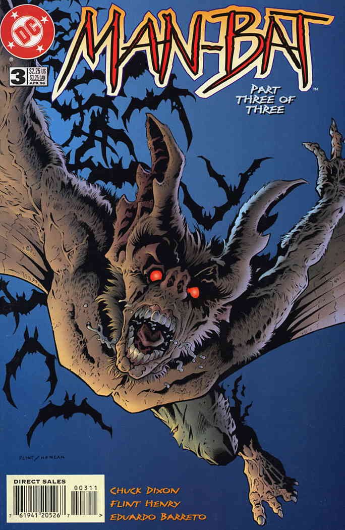 Amazon.com: Man-Bat (3rd Series) #3 VF ; DC comic book | Chuck