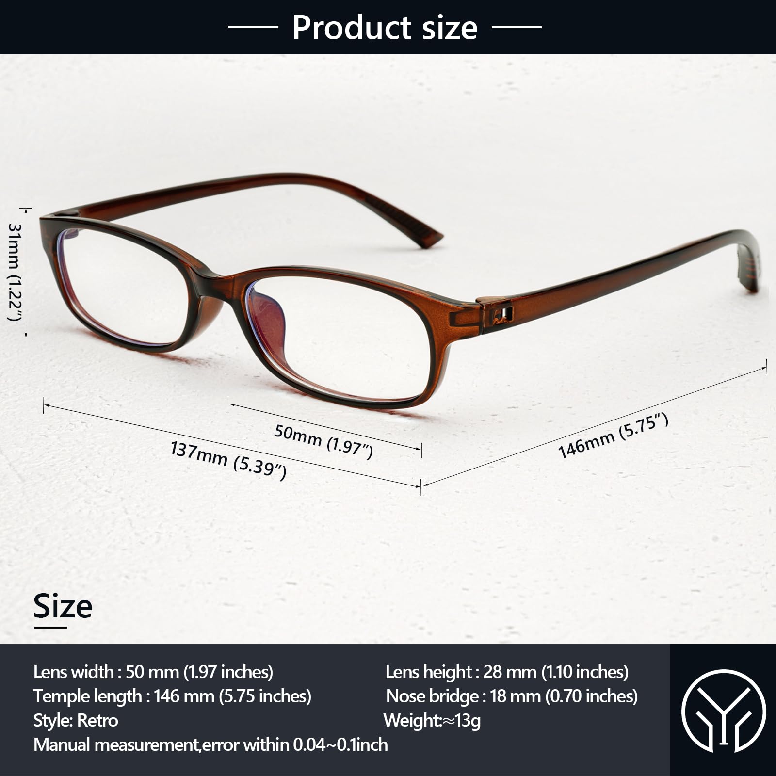 Modische rechteckige Brille für Damen und Herren, blaues Licht, blockierende Brille, schmal, quadratisch, blaues Licht