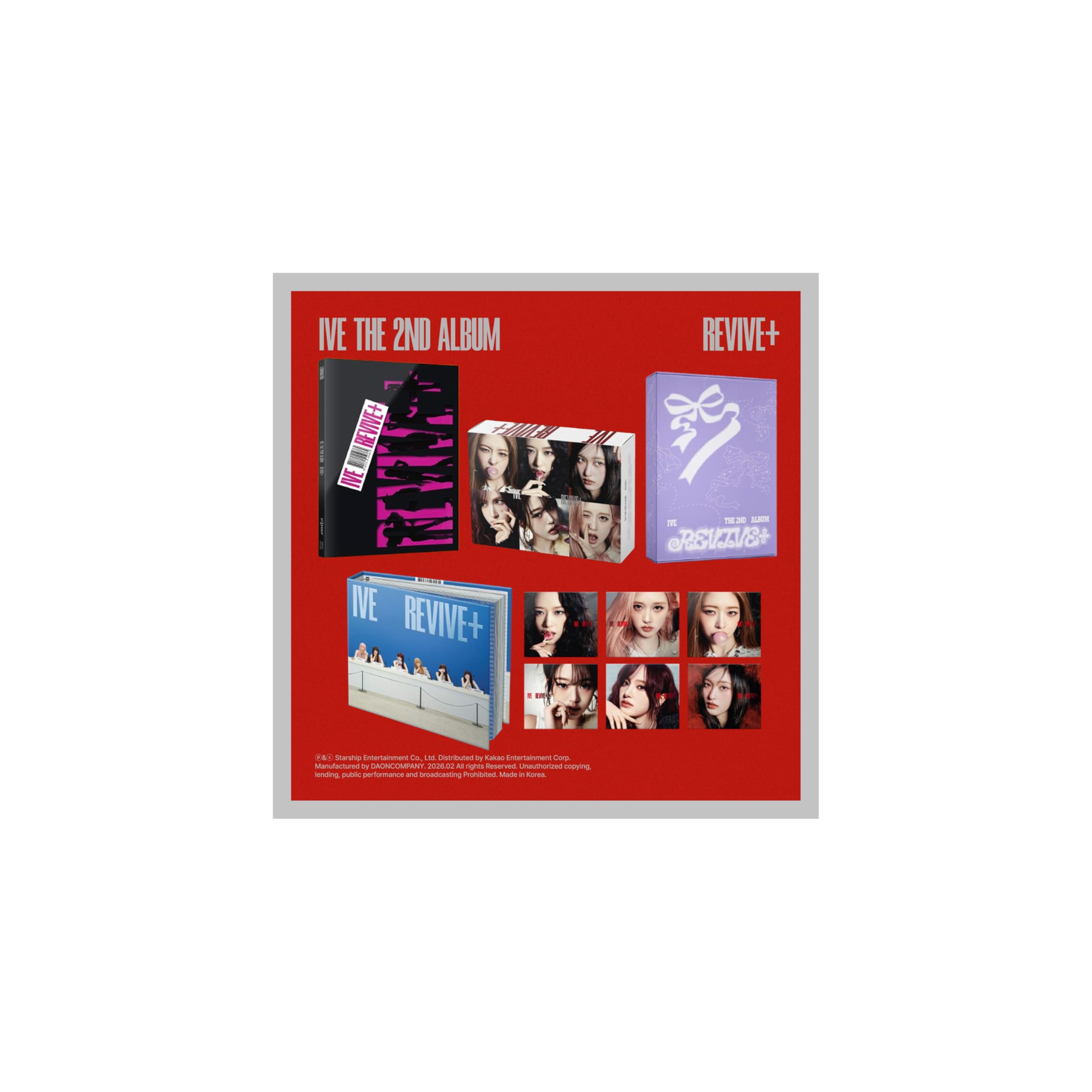 30枚セットREVIVE+: IVE Vol.2 (LOVED IVE ver② IVE 2nd Album - REVIVE+ (LOVED IVE Ver.) – Choice Music LA