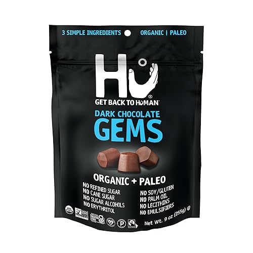 Miniatura 1 de Snacks de chocolate veganos, orgánicos, sin gluten con chispas, ni OMG, 9 oz