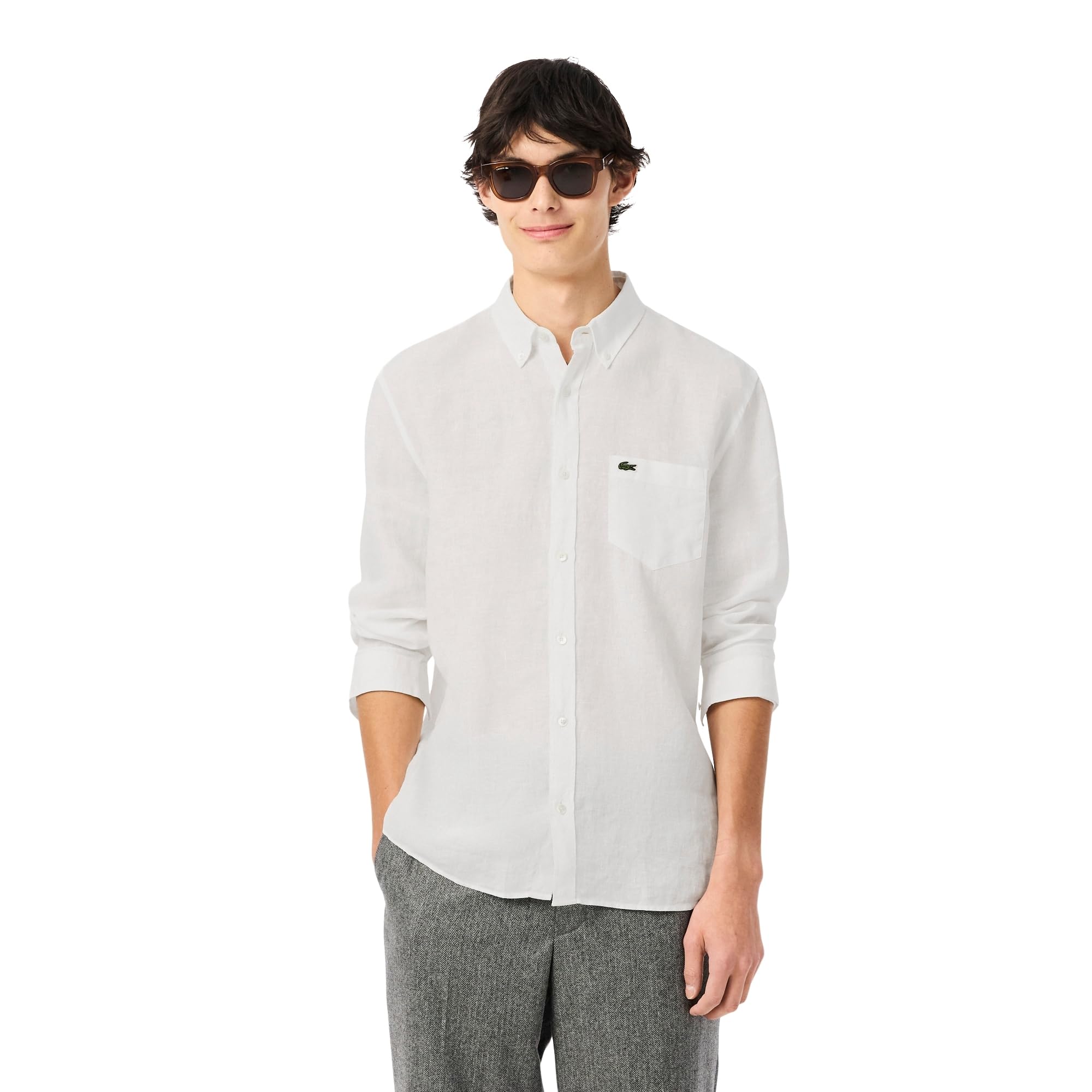 LacosteRegular Fit Linen Shirt