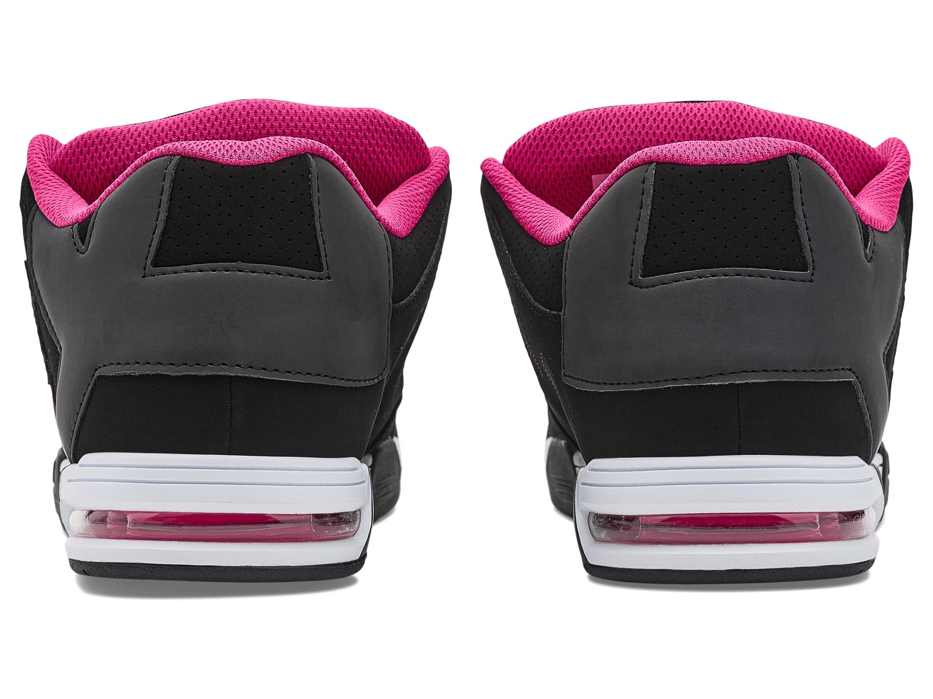 DC Shoes Command para mujer, Negro/Rosa, 7.5