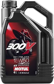 Amazon | (モーチュル) Motul競技会用化学合成オイル 300V 4T 15W50