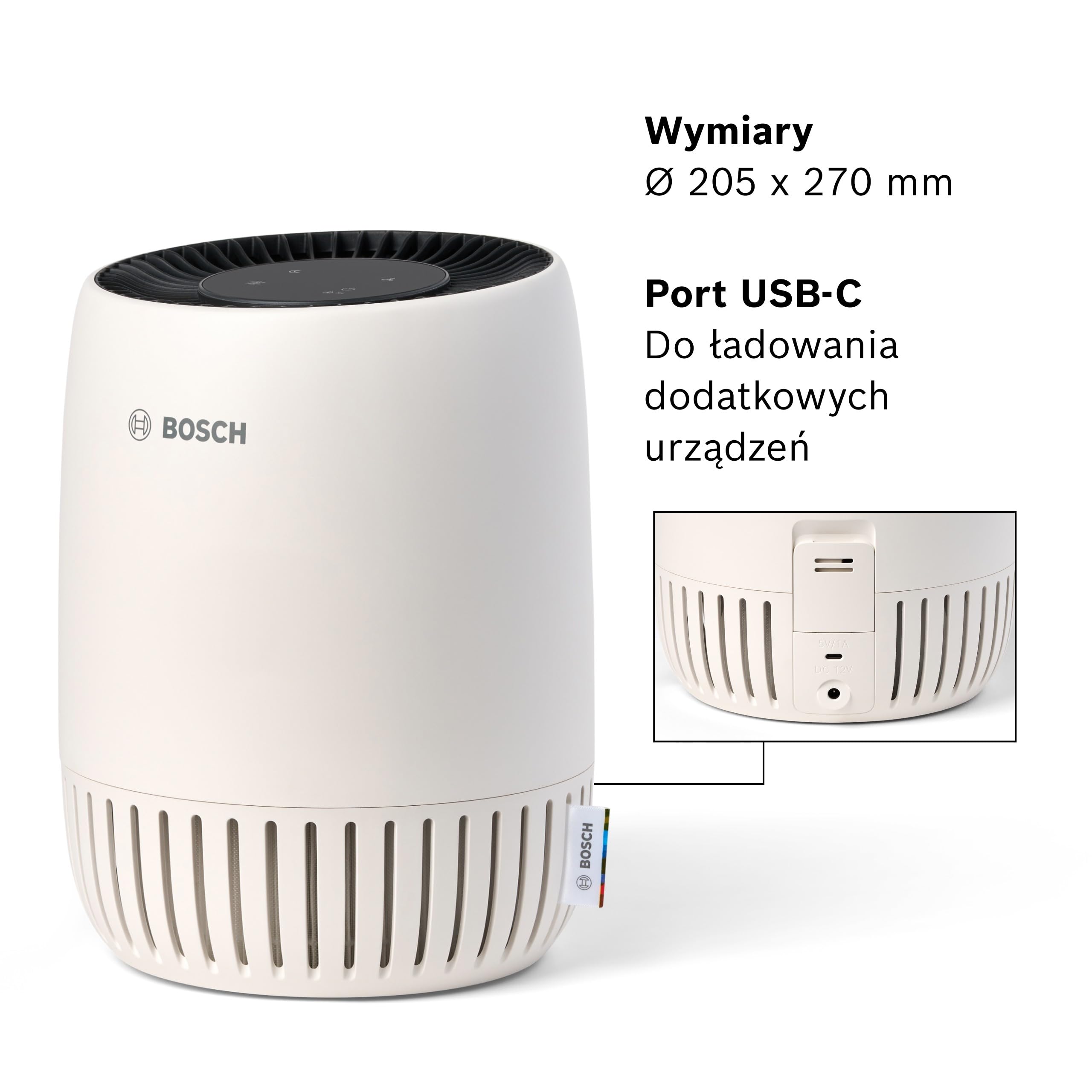 Bosch Air 500, Oczyszczacz Powietrza