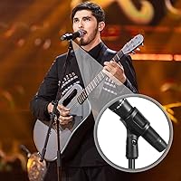 Vista 5 de Clip de micrófono de 4 piezas, clip de micrófono, clips de micrófono flexibles de goma, clip de micrófono de ángulo ajustable para soporte, soporte