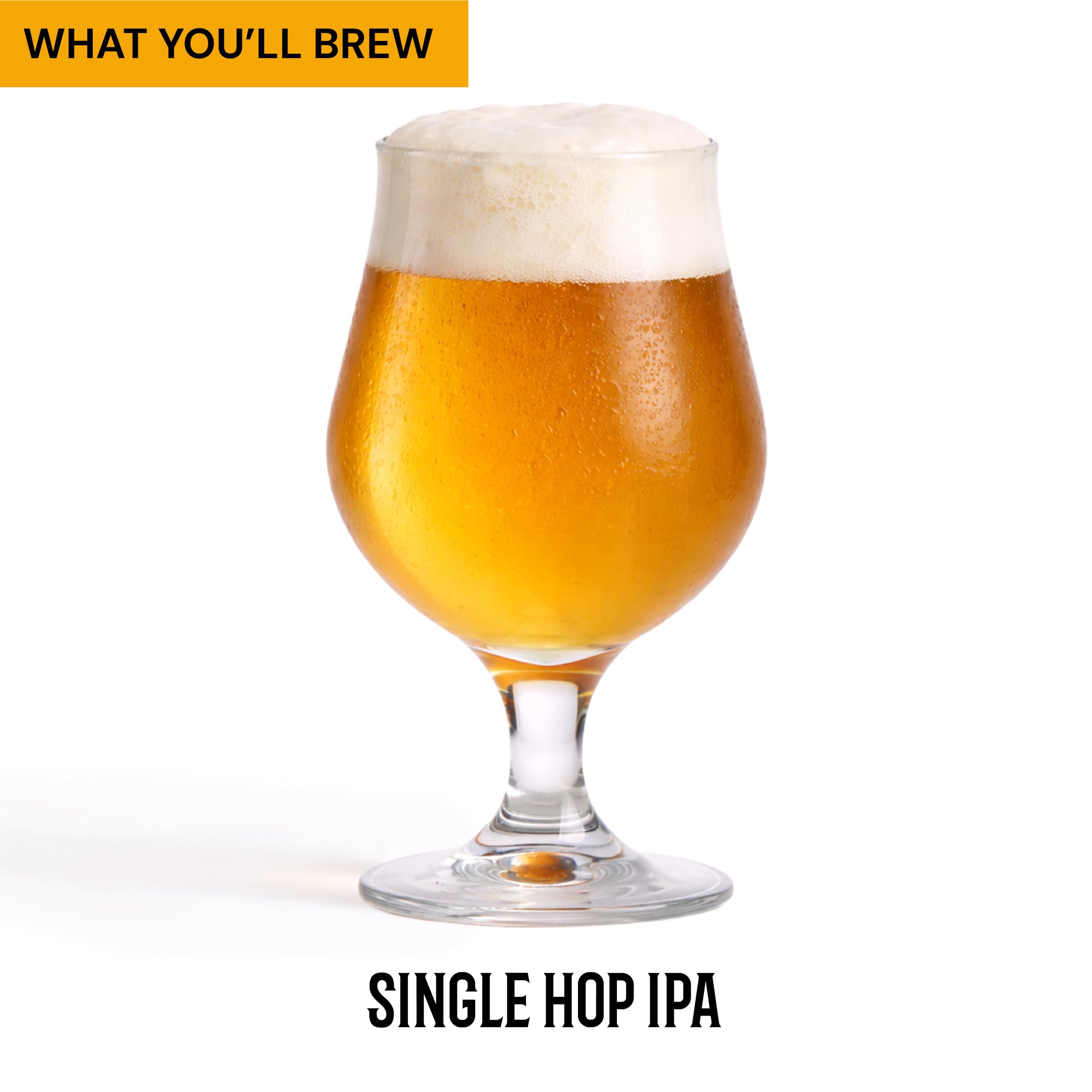 Craft A Brew Einzelsprung IPA Nachfüll-Rezept-Kit; 1 Gallone; Zutaten für selbstgebrautes Bier