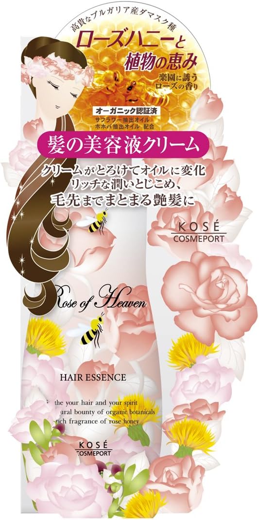 KOSE COSMEPORT Rose Of Heaven | Hair Treatment | Hair Essence 95ml
