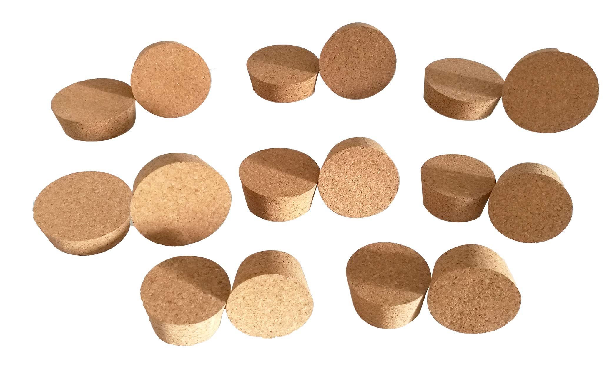 DONLAB PSC-6757 Cork Stoppers, 57mm Bottom Diameter,67mm Top Diameter,35mm Length(Pack of 30)