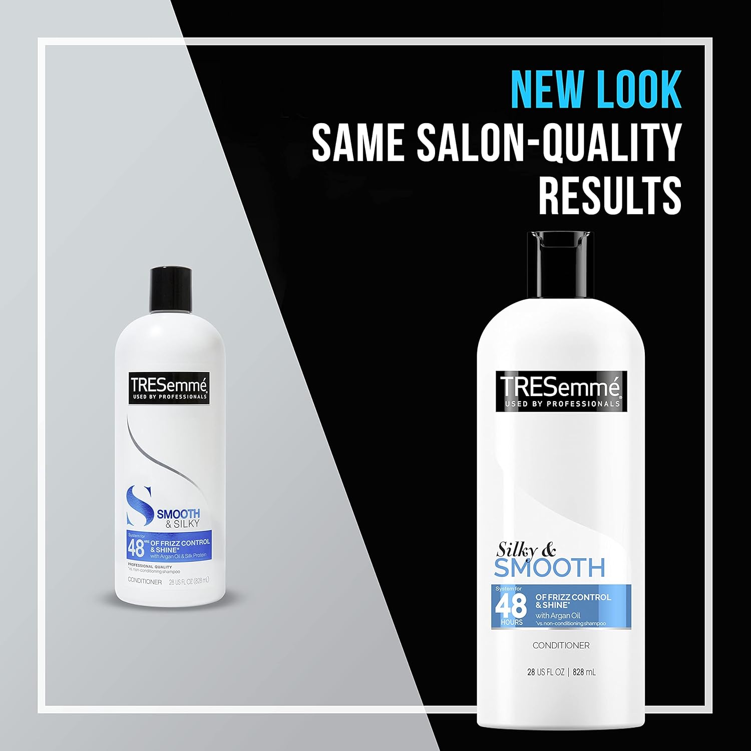 TRESemme Touchable Softness Anti Frizz Conditioner for Shiny Hair Smooth and Silky Moroccan Argan Oil Dry Hair Formula 28 oz - Image 6