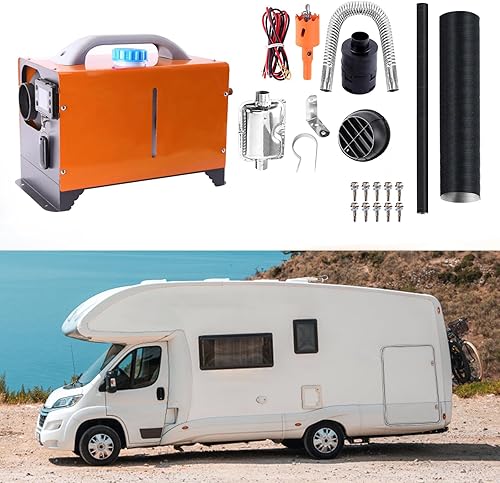 Miniatura 2 de Calentador de aire diésel de 5KW 12V todo en uno, litera diésel, calefacción, calefacción de estacionamiento de automóvil, calentador de litera de