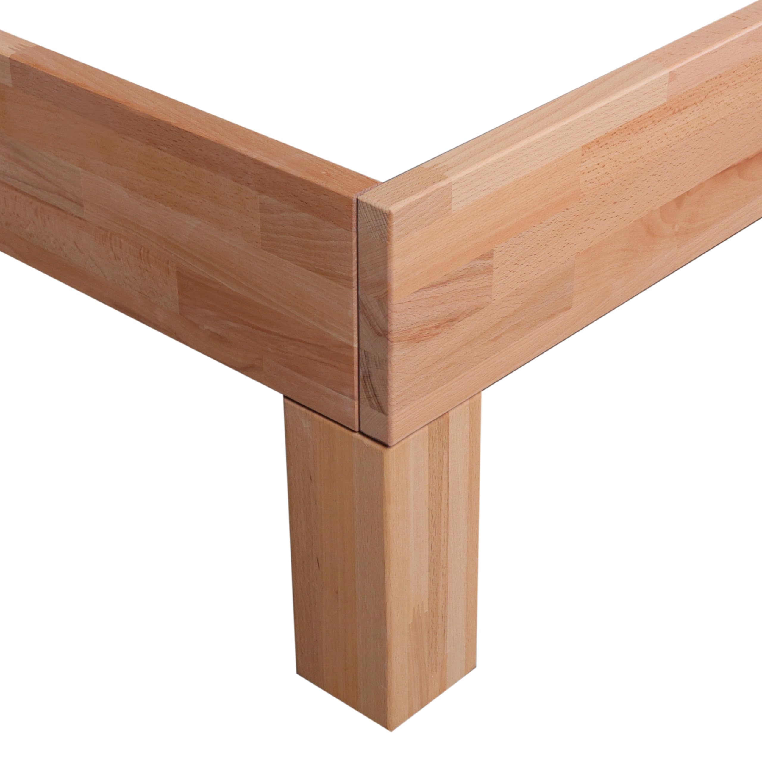 Krok Wood Massivholzbett Julia in Buche 180x200 cm