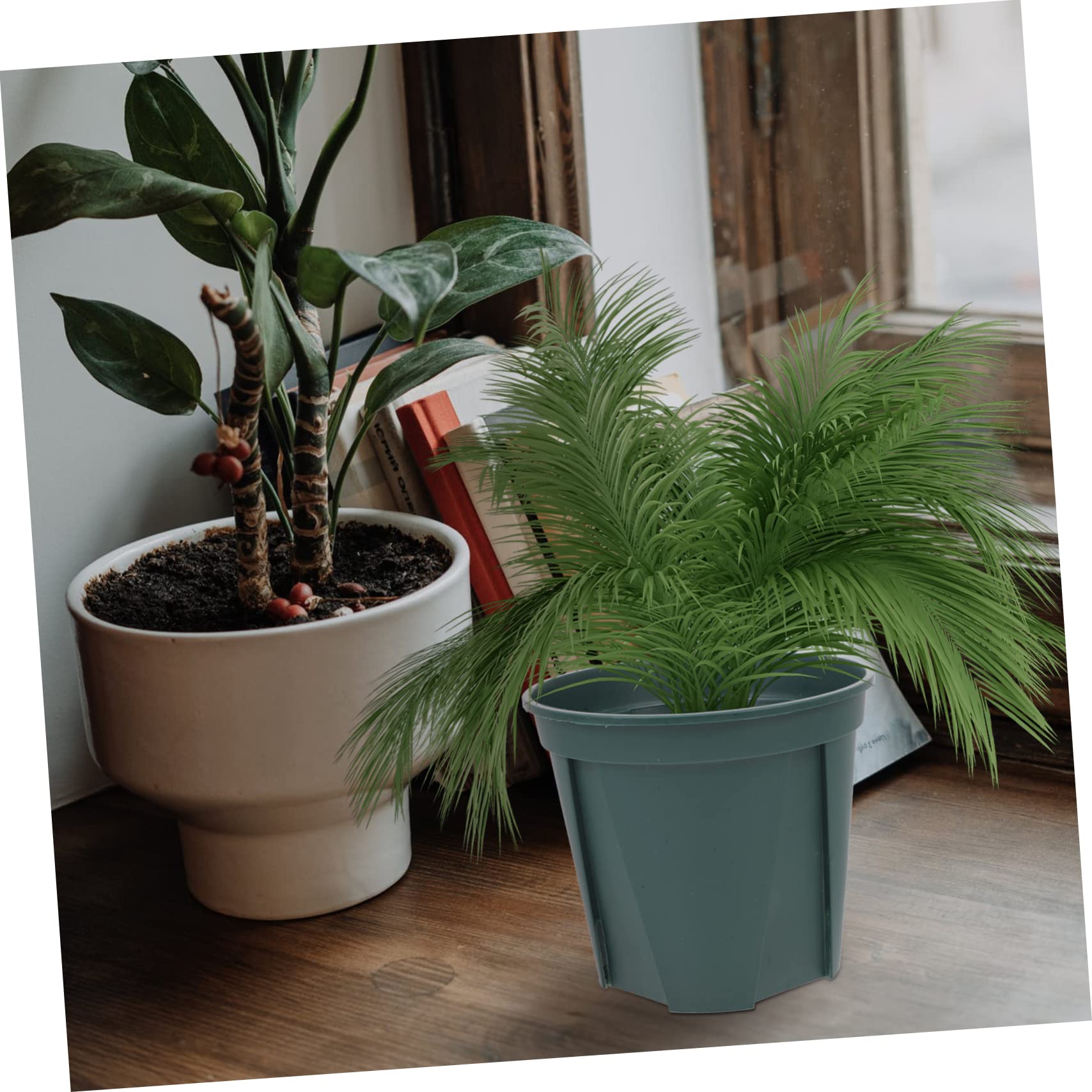 Hemobllo 5pièces Pot De Fleur Rond Drainage pour Plantation De Jardin Contenants De Plantation pour Pépinière Pots pour Plantes
