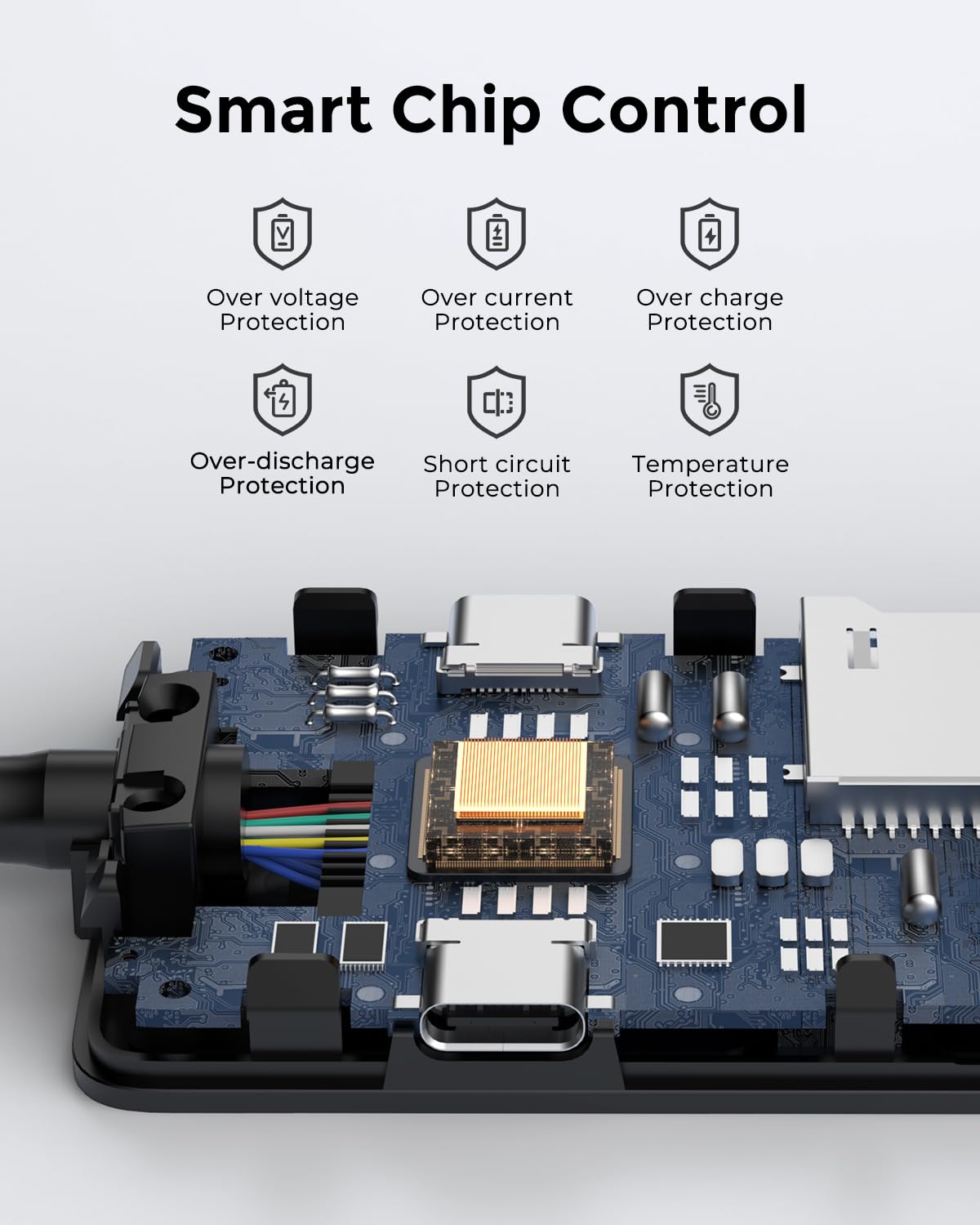 NewQ Stacja dokująca USB-C 140 W, koncentrator 4K 60 Hz HDMI, USB-A 3.2, USB-C 3.2, Gigabit Ethernet, wejście PD 140 W, SD/TF 4.0 gniazdo 300 Mbit/s, kompatybilna z Thunderbolt 3/4/5, do MacBook