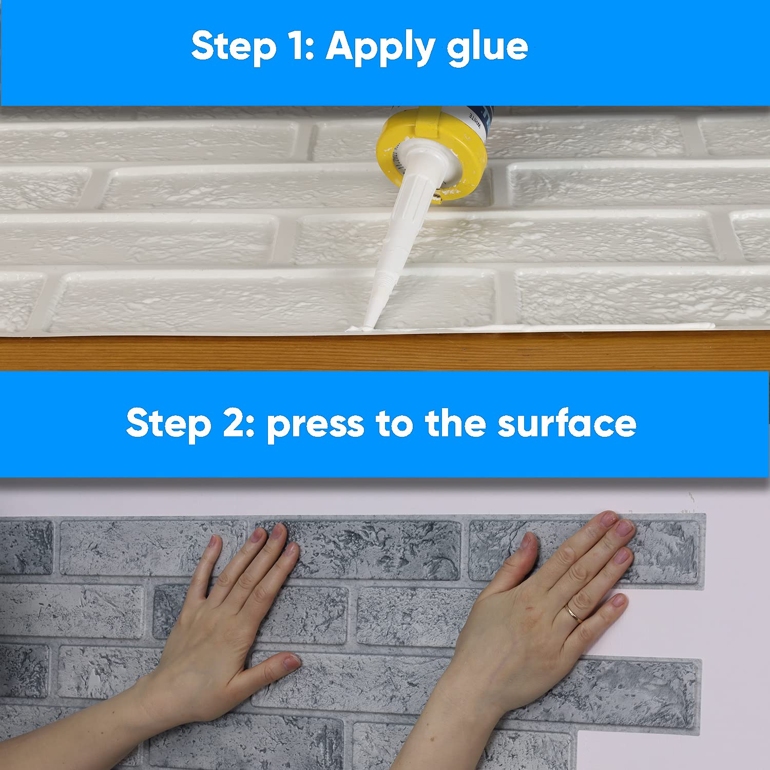 Grace Baltic - 3D Wall Panels For Interior Wall Decoration Non-Adhesive Thin And Elastic PVC Panels Interior Wall Decoration Tattoos Wall Decoration 3D PVC Material (30 Pieces / 14.8 M²