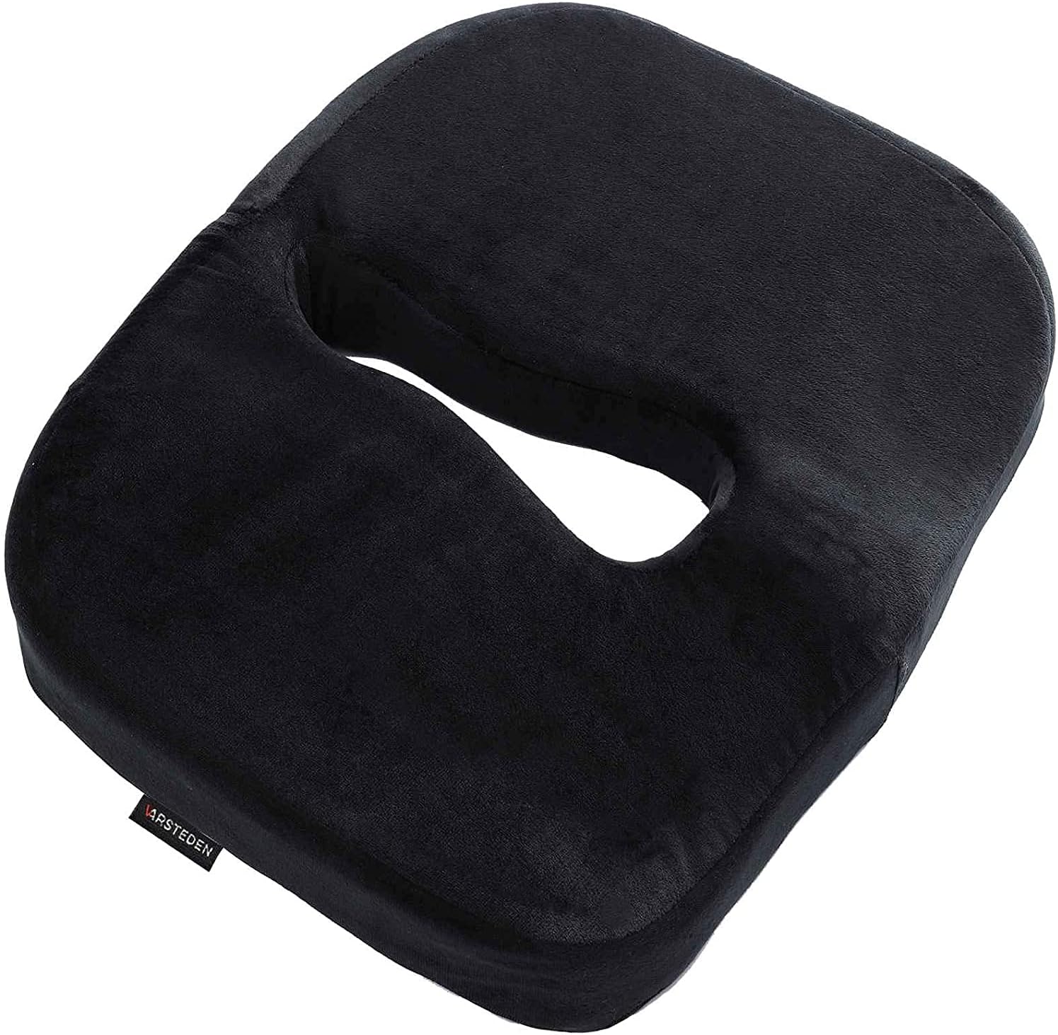 VARSTEDEN Black Memory Foam Seat Cushion for Office Chair - Upgrade Gel Enhanced : Office Products