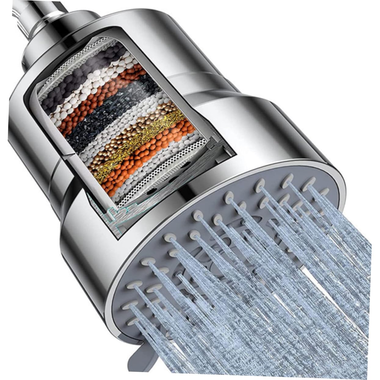 Duschfilter Wasserfilter für Dusche mit Großem Druck für Badezimmer